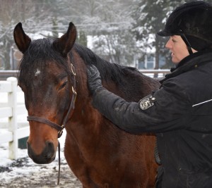 Brittney working with new intake Cameo