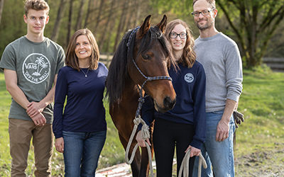 March Volunteers of the Month: the Bradbury Family